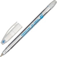 Химикалка Pensan Global, 0,5 мм, синя