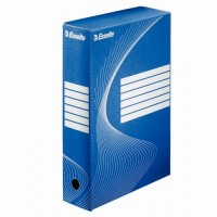 Архивна кутия 80 мм, Esselte, синя