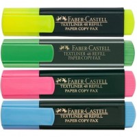 Комплект текст маркери FABER-CASTELL 4 цвята 1548