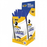 Химикалка BIC CRISTAL LARGE, 1.6 мм, синя