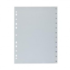 Разделител 1-12, РР, сив Разделител 1-12, РР, сив