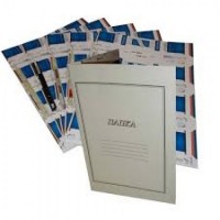 Картонена папка с машинка МАКУЛАТУРА, 300 грама