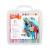 Маслени пастели Deli Color Emotion EC20124, 24 цвята, в PP прозрачна кутия Маслени пастели Deli Color Emotion EC20124, 24 цвята, в PP прозрачна кутия