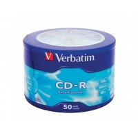 Дискове CD-R Verbatim, 700MB, 52X, 50 броя в шпиндел