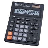 Калкулатор Citizen SDC 444S настолен, 12-разряден