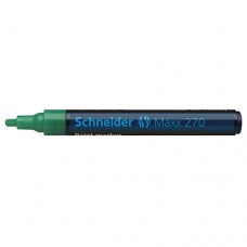 Перманентен маркер Schneider Maxx 270, 3 мм, зелен Перманентен маркер Schneider Maxx 270, 3 мм, зелен