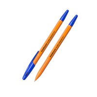 Химикалка Erich Krause R-301, Orange, синя