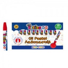Пастели маслени The Littlies, 12 цвята