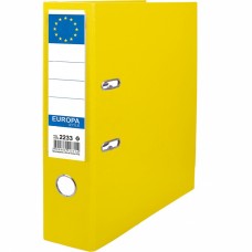Класьор Europa Style 75 мм, жълт