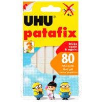 Лепяща гума UHU Patafix, 80 броя