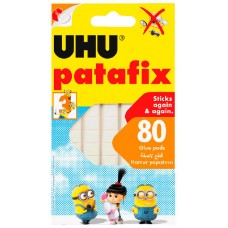 Лепяща гума UHU Patafix, 80 броя