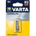 Батерия VARTA 9V, Superlife Zink, R22 Батерия VARTA 9V, Superlife Zink, R22