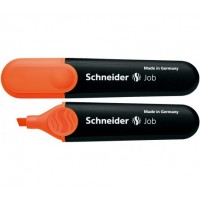 Текст маркер Schneider Job, оранжев