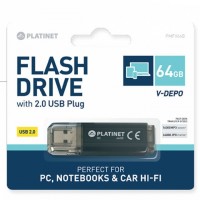 Флаш памет PLATINET 64 GB USB 2.0