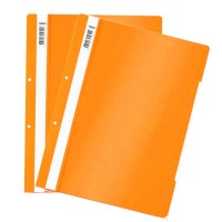 Папка PVC с перфорация, оранжева
