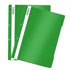 Папка PVC с перфорация, зелена