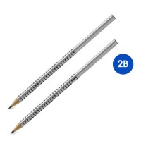 Молив без гума Faber-Castell Grip 2001, 2B