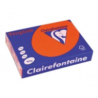 Цветна копирна хартия, А4, INTENSIVE ORANGE, 80 грама, 100 листа	
