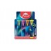Комплект текст маркери, FLUO NIGHTFALL TEEN, 4 цвята блистер Комплект текст маркери, FLUO NIGHTFALL TEEN, 4 цвята блистер