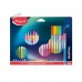 Тънкописци MAPED GRAPH PEPS NIGHTFALL TEENS 0,8мм 24 цвята 