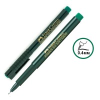Тънкописец Faber-Castell 1511, зелен